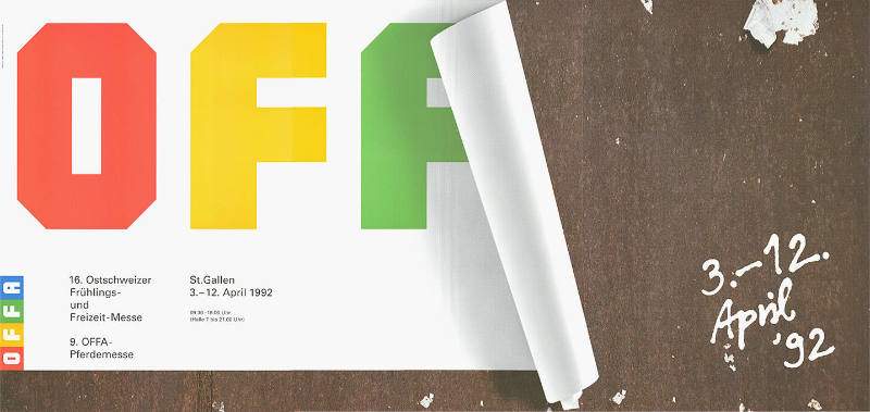 OFFA, 16. Ostschweizer Frühlings- und Freizeit-Messe, St. Gallen