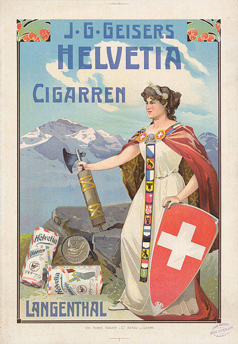 J. G. Geisers Helvetia Cigarren, Langenthal