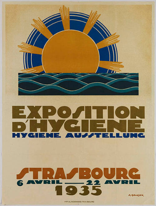 Exposition d’Hygiène, Hygiene Ausstellung, Strasbourg