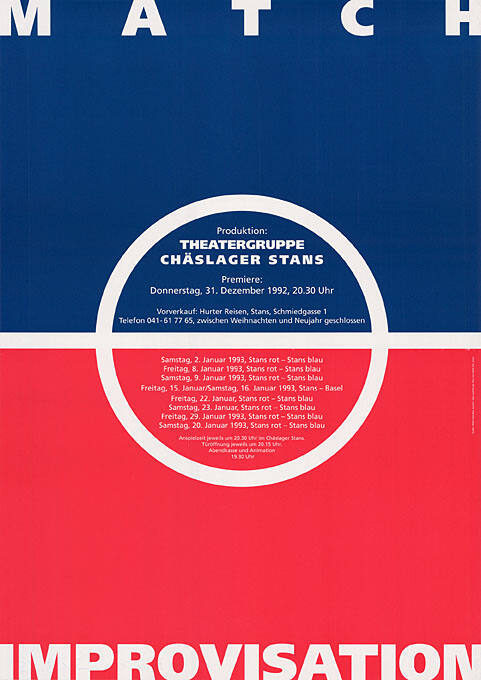 Match Improvisation, Chäslager Stans
