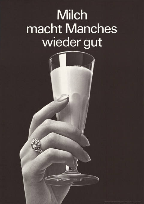 Milch macht manches wieder gut