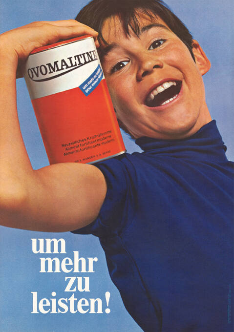 Ovomaltine, um mehr zu leisten!