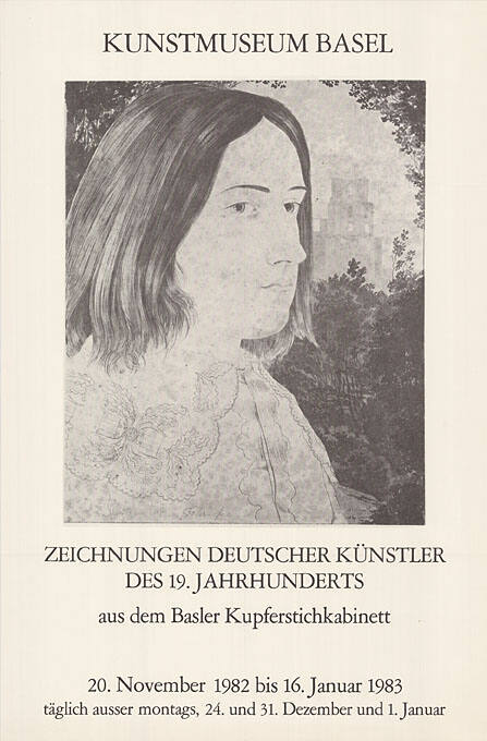 Zeichnungen Deutscher Künstler des 19, Jahrhunderts, Kunstmuseum Basel