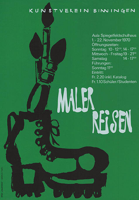 Maler Reisen Kunstverein Binningen