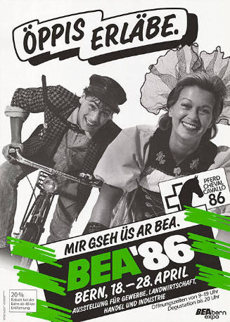 Öppis erläbe. Mir gseh üs ar BEA. BEA ’86