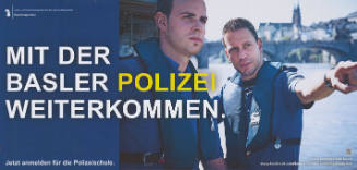 Mit der Basler Polizei weiterkommen.