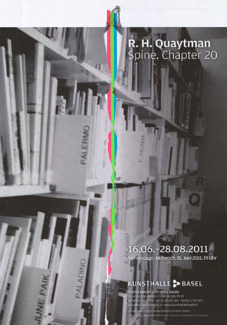R. H. Quaytman, Spine, Chapter 20, Kunsthalle Basel