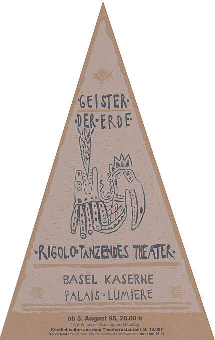 Geister der Erde, Rigolo Tanzendes Theater, Basel Kaserne, Palais Lumière