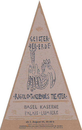 Geister der Erde, Rigolo Tanzendes Theater, Basel Kaserne, Palais Lumière