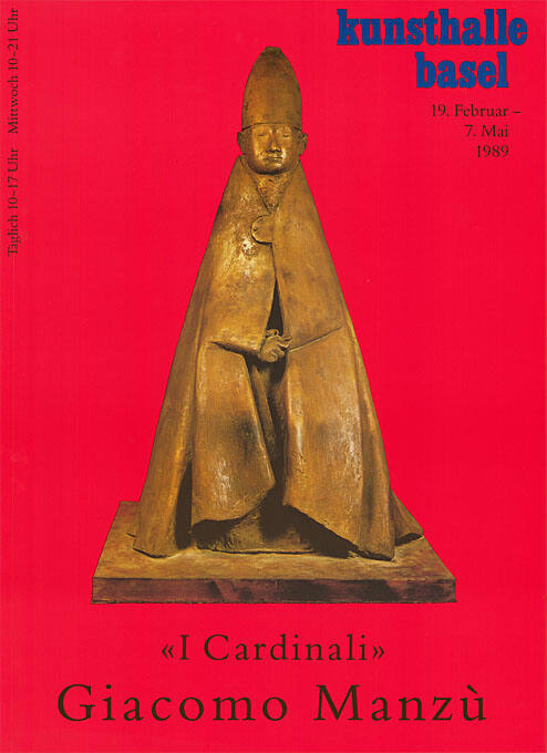 Giacomo Manzù, «I Cardinali», Kunsthalle Basel