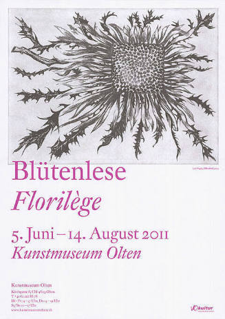 Blütenlese, Florilège, Kunstmuseum Olten