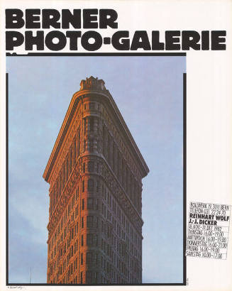 Reinhart Wolf, J.-J. Dicker, Berner Photo-Galerie