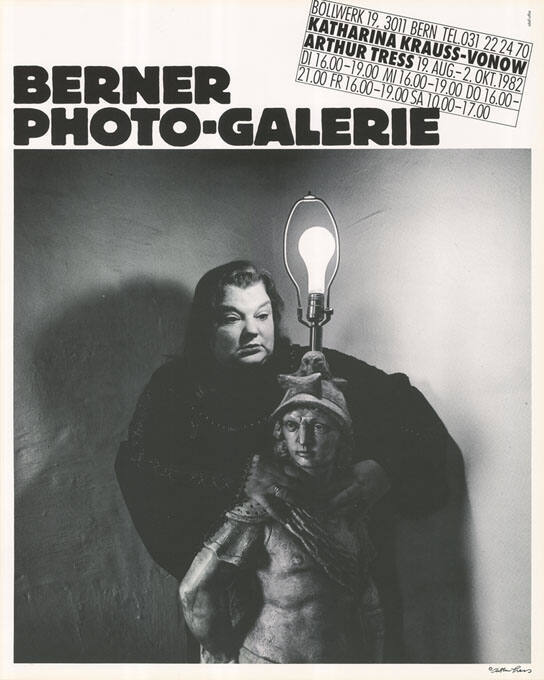 Katharina Krauss-Vonow, Arthur Tress, Berner Photo-Galerie