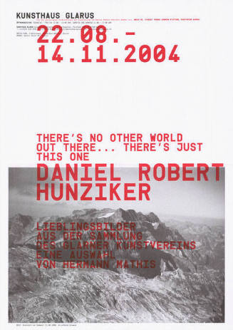 Daniel Robert Hunziker, Kunsthaus Glarus