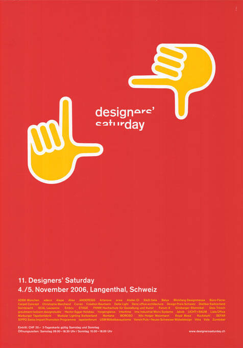 11. Designers’ Saturday, Langenthal