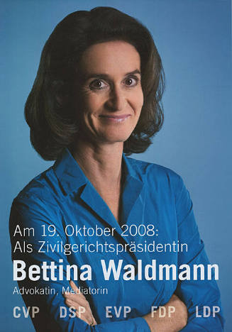 Als Zivilgerichtspräsidentin, Bettina Waldmann