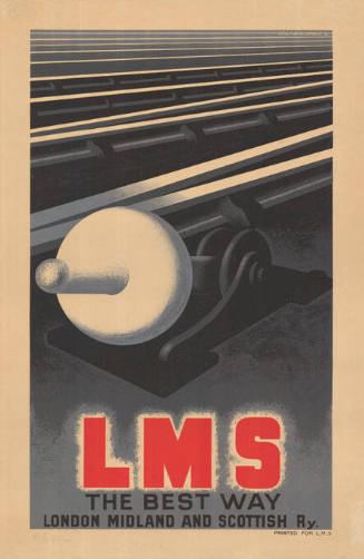 LMS, The Best Way, London Midland and Scottish Ry.