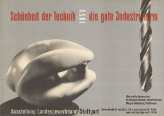 Schönheit der Technik, Die gute Industrieform, Ausstellung Landesgewerbeamt Stuttgart