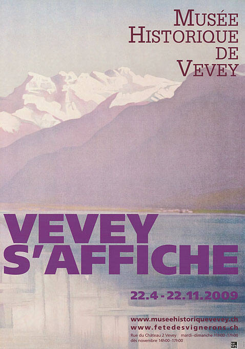 Vevey s’affiche, Musée Historique de Vevey