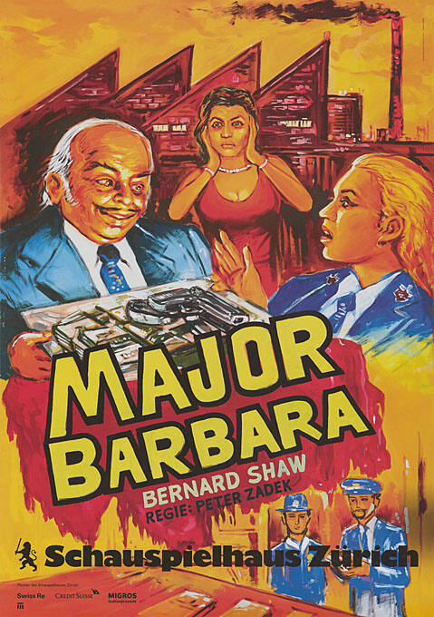 Major Barbara, Bernard Shaw, Schauspielhaus Zürich