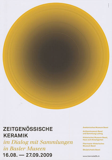 Zeitgenösische Keramik im Dialog mit Sammlungen in Basler Museen