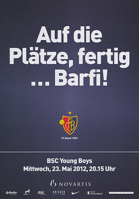 Auf die Plätze, fertig … Barfi! FCB