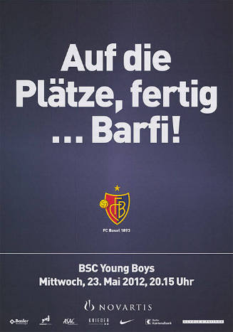 Auf die Plätze, fertig … Barfi! FCB