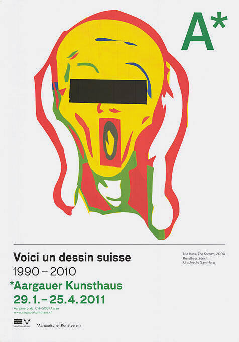 Voici un dessin Suisse, 1990–2010, *Aargauer Kunsthaus