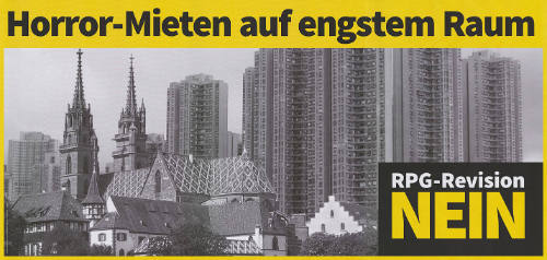 Überparteiliches Komitee «Nein zur missratenen RPG-Revision», Bern