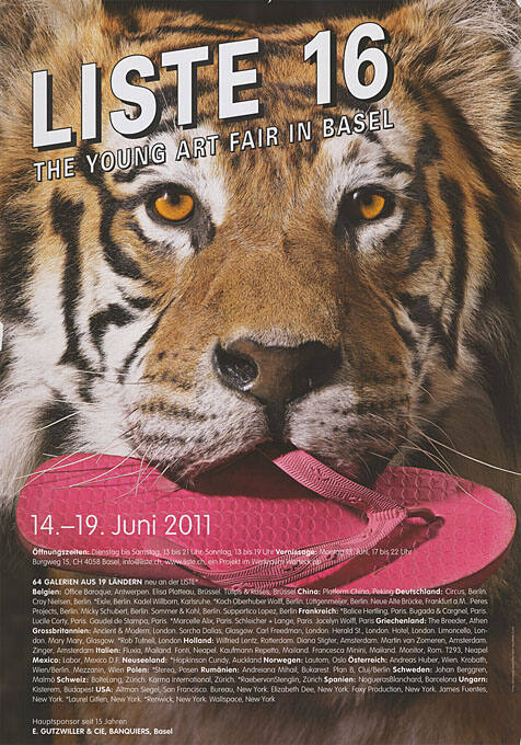 Liste 16, The Young Art Fair in Basel