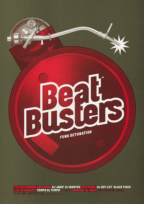 Beat Busters, Kaserne Basel