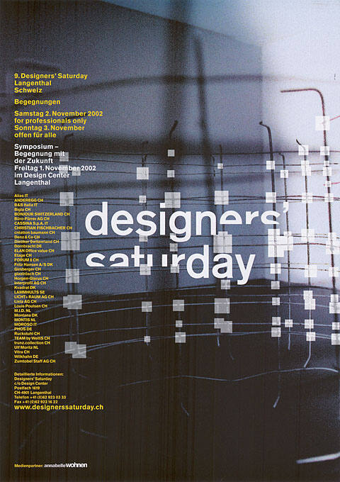 9. Designers’ Saturday, Langenthal
