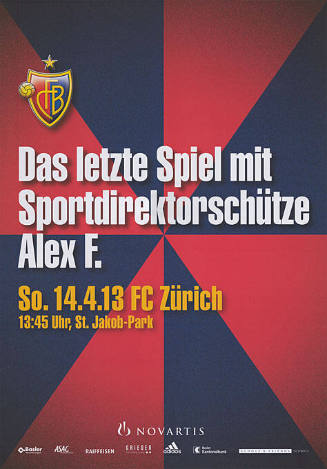 Das letzte Spiel mit Sportdirektorschütze Alex F. FCB