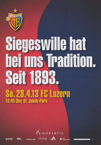 Siegeswille hat bei uns Tradition. Seit 1893. FCB