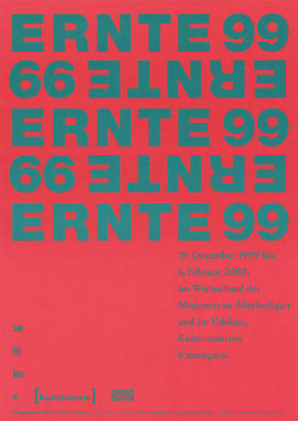 Ernte 99, Museum zu Allerheiligen, Schaffhausen