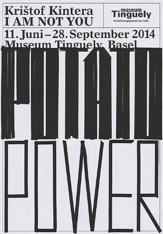 Krištof Kintera, I am not you, Museum Tinguely, Basel