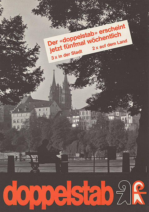 Der «doppelstab» erscheint jetzt fünfmal wöchentlich 3 × in der Stadt, 2 × auf dem Land