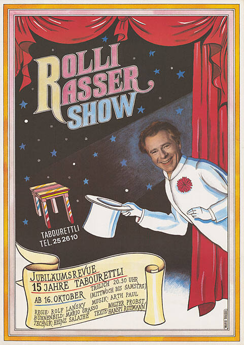 Rolli Rasser Show, Tabourettli