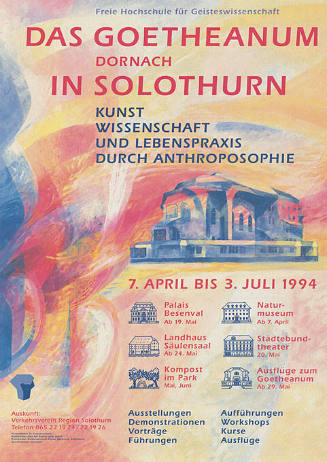 Das Goetheanum Dornach in Solothurn. Kunst, Wissenschaft und Lebenspraxis durch Anthroposophie