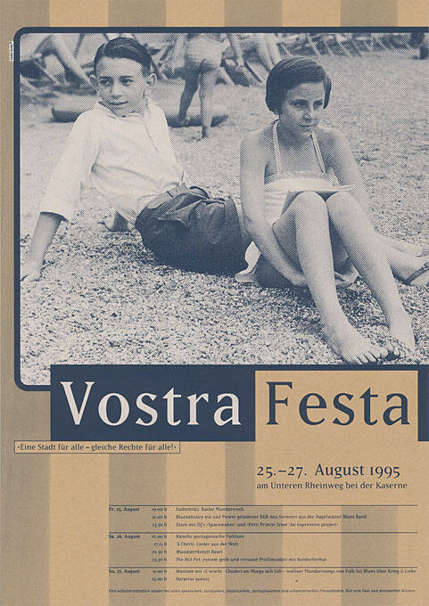 Vostra Festa, ‹Eine Stadt für alle – gleiche Rechte für alle!›