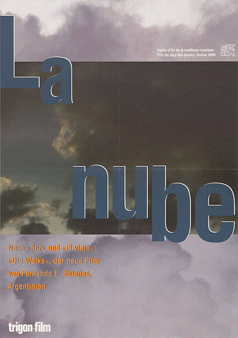 La nube, Von Fernando E. Solanas, Argentinien