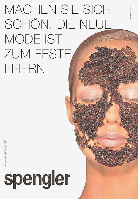 Machen Sie sich schön. Die neue Mode zum Feste feiern. Spengler