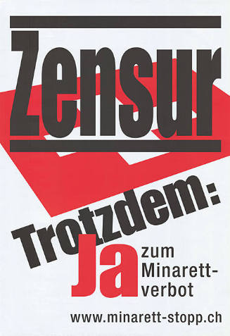 Zensur, Trotzdem: Ja zum Minarettverbot