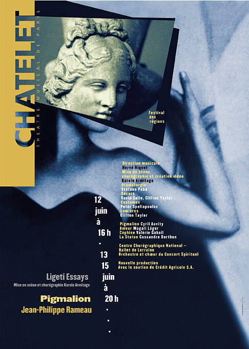 Essays, Ligeti, Pigmalion, Jean-Philippe Rameau, Châtelet