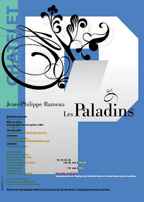 Les paladins, Jean-Philippe Rameau, Châtelet