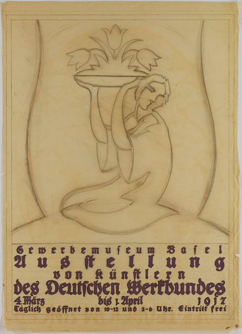 Ausstellung von Künstlern des Deutschen Werkbundes, Gewerbemuseum Basel