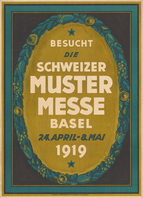 Besucht die Schweizer Mustermesse, Basel