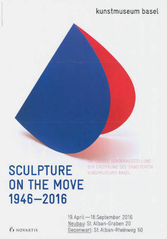 Sculpture on the move, 1946–2016, Kunstmuseum Basel