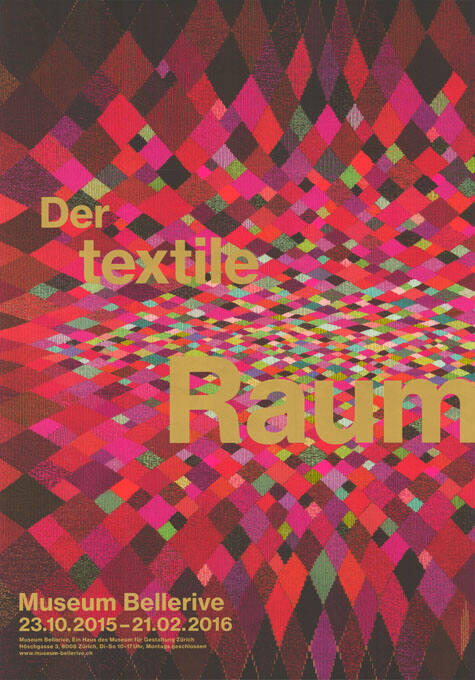 Der textile Raum, Museum Bellerive, Zürich