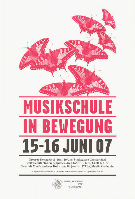 Musikschule in Bewegung, Musik-Akademie der Stadt Basel